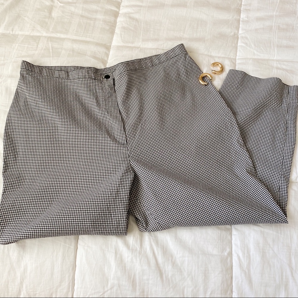☀️2/35 Vintage Tweed High Waisted Trousers